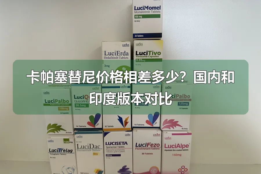 卡帕塞替尼价格相差多少?国内和印度版本对比